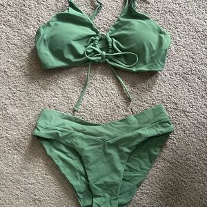 SHEIN Green Bikini Set